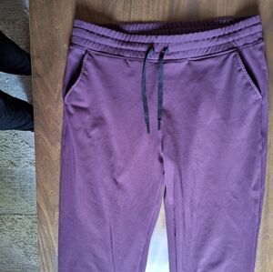 ❤32° HEAT Joggers SZ Medium Purple Adjustable Waist Athletic Sweatpants NWOT